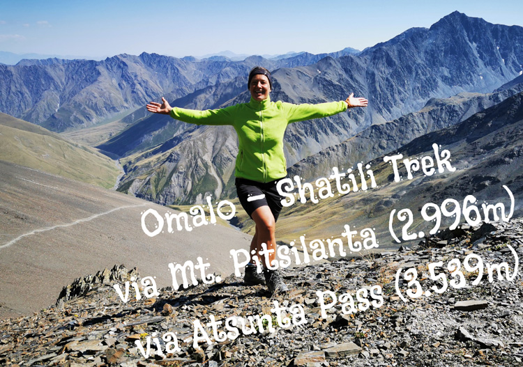 Omalo – Shatili Trek via Mt. Pitsilanta via Atsuntia Pass – Georgien